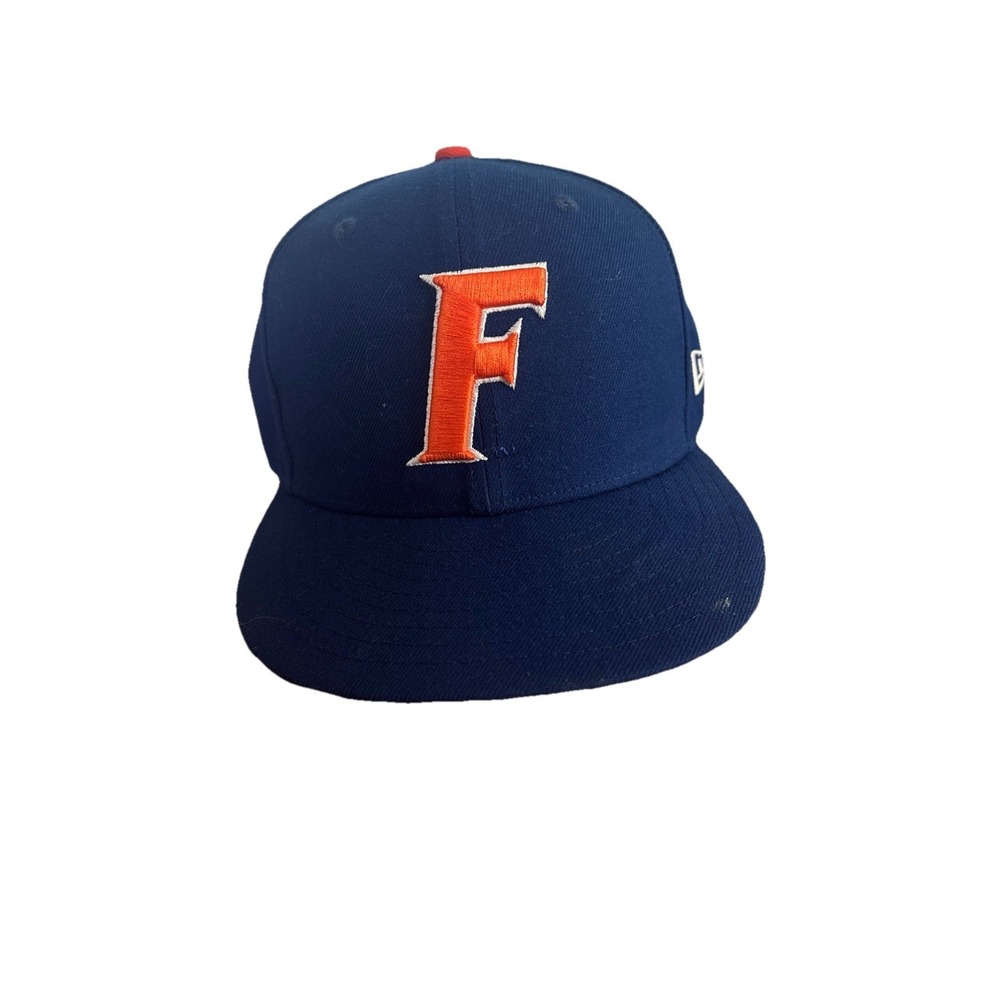 New Era Florida Gators Blue 59Fifty Fitted NCAA Baseball Cap Size 6. 7/8